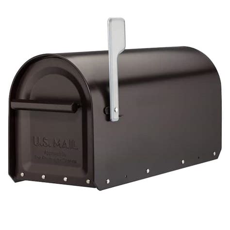 metal mailbox house|heavy duty metal mailbox post.